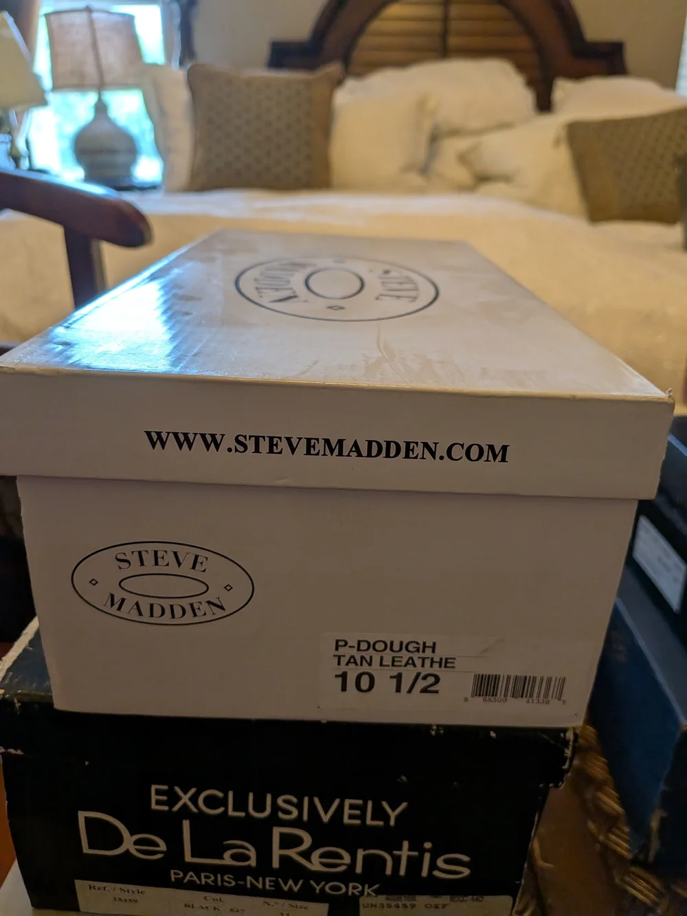 Steve Madden Brown Leather Cap-Toe Oxfords